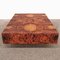 Vintage Square Coffee Table in Briar, 1970s, Image 2