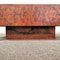 Vintage Square Coffee Table in Briar, 1970s, Image 4