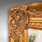 Large Giltwood Wall Mirror, 1970s, Image 4