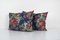Colorful Lumbar Cushion Covers, 2010s, Set of 2 2