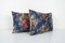 Colorful Lumbar Cushion Covers, 2010s, Set of 2 3