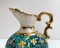 Vintage 24 Karat Gold Fayence Vase, Belgien, 1950er 7