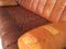 Sofá cama DS 85 vintage de cuero marrón de de Sede, años 60, Imagen 22
