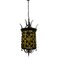 Vintage Wrought Iron Light Pendant, 1950s 1