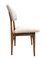 Mid-Century Cream Bouclé and Light Wood Dining Chairs, Europe, 1960s, Set of 6 5