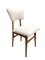 Mid-Century Cream Bouclé and Light Wood Dining Chairs, Europe, 1960s, Set of 6 4