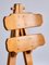 Sillas de comedor brutalistas españolas esculturales de roble, años 70. Juego de 6, Imagen 7