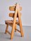 Spanish Sculptural Brutalist Dining Chairs in Oak, 1970s, Set of 6, Image 11