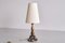 Swedish Brass Table Lamp by C.G. Hallberg, 1930s, Image 2