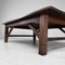 Niedriger japanischer Wabi Sabi Tisch, 1930er 3
