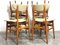 Vintage Italian Dining Chairs, 1960s, Set of 6, Image 9