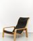 Mid-Center Pulkka Lounge Chair by Ilmari Lappalainen for Asko, 1970s 10