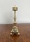 Antique Victorian Ornate Brass Pricket Candlestick, 1860, Set of 2 7