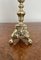 Antique Victorian Ornate Brass Pricket Candlestick, 1860, Set of 2 6