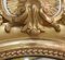 Espejo de madera dorada Napoleon III, Imagen 8