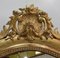 Espejo de madera dorada Napoleon III, Imagen 5