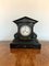 Antique Victorian Marble Eight Day Mantle Clock, 1860 1