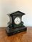 Antique Victorian Marble Eight Day Mantle Clock, 1860 5