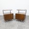 Bauhaus Tubular Steel Bedside Tables by Petr Vichr for Kovona, 1930s, Set of 2 19