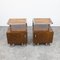 Bauhaus Tubular Steel Bedside Tables by Petr Vichr for Kovona, 1930s, Set of 2 16