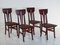 Belgian Art Nouveau Marguerite Dining Chairs by Serrurier Bovy, 1900s, Set of 4, Image 5