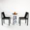 Mid-Century Marble Dining Table with Conical Base in the style of Angelo Mangiarotti 2