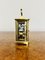 Antique Victorian Brass Carriage Clock, 1890s, Image 2