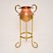 Copper and Brass Plant Stand, 1890s 2