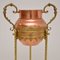Copper and Brass Plant Stand, 1890s 5