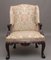 Antique Carved Mahogany Library Armchair in the Chippendale Style, 1880 5