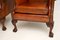 Georgian Leather Wing Back Armchairs, 1930s, Set of 2, Image 11