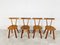 Vintage Brutalist Dining Chairs, 1960s, Set of 4 9