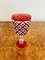 Antique Victorian Glass Overlaid Goblet, 1860s 2