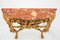 French Console Table with Marble Top, 1940, Image 2