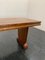 Art Deco Table in Walnut and Maple Root, 1930s 7