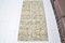 Small Vintage Oushak Neutral Mat Rug, Image 2