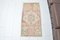 Tapis de Porte Oushak Vintage en Laine 2