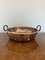 Large Antique George III Copper Pan, 1800s 1