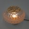 Vintage Ceiling Lamp with Glass Shade, 1960s 3