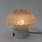 Vintage Ceiling Lamp with Glass Shade, 1960s, Image 7