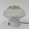 Vintage Ceiling Lamp with Glass Shade, 1960s, Image 1