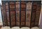 Large Chinese Screen with Eight Carved Wooden Leaves 1