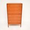 Teak and Brass Tallboy Chest of Drawers, 1960s 1