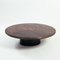 Vintage Dutch Brutalist Coffee Table with Stone and Brass by Paul Kingma, 1981 1