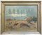 Constant Freiherr von Byon, Hounds and Pheasant, Oil on Canvas, 20th Century, Framed 1