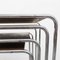 Marcel Breuer zugeschriebene B 9 Satztische für Thonet, 1930er, 4er Set 11