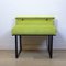 Black Metal and Lime Green Velvet Bench, Spain, 1990s 2