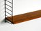 Teak Wall Hanging Shelf with 3 Shelves from Nisse Strinning, 1960s 11