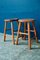 Tabouret de Chalet Vintage en Pin 3