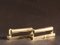 German Bauhaus Brass and Metal Tubular Sconce, 1940s, Set of 2, Image 2